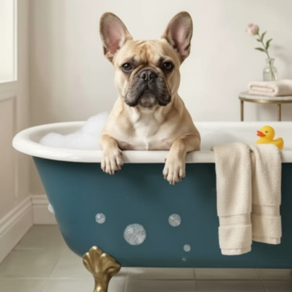 فن الألماس المخصص للحيوانات الأليفة — لوحة حمام الفقاعات
