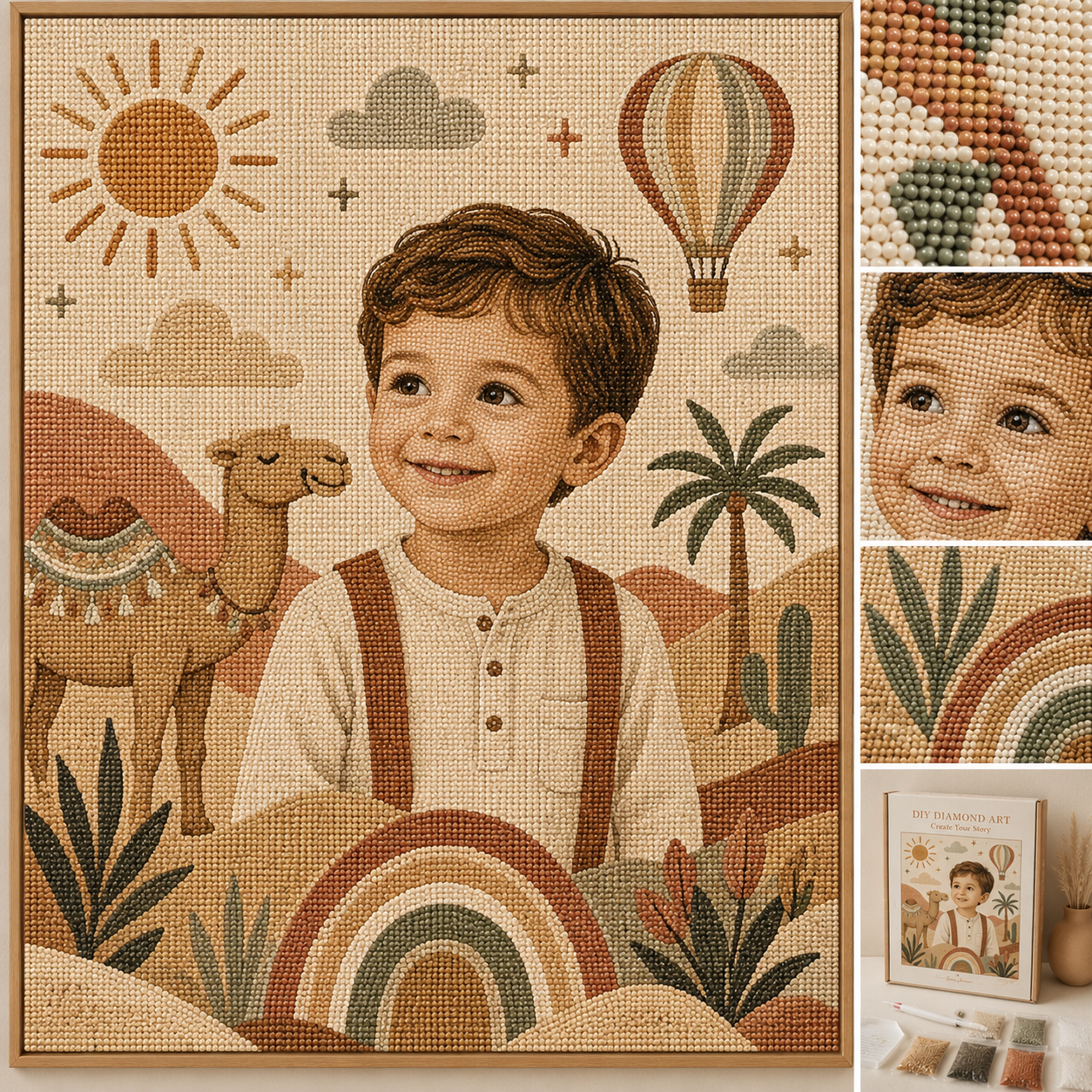 Custom Portrait Diamond Art Kit