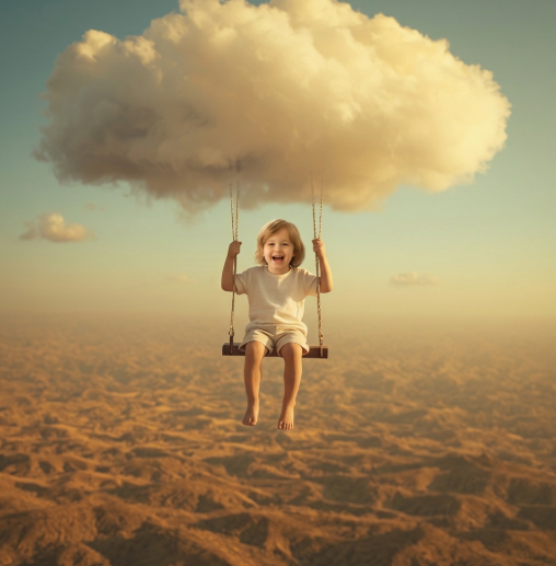 Sky Dreams poster design variation