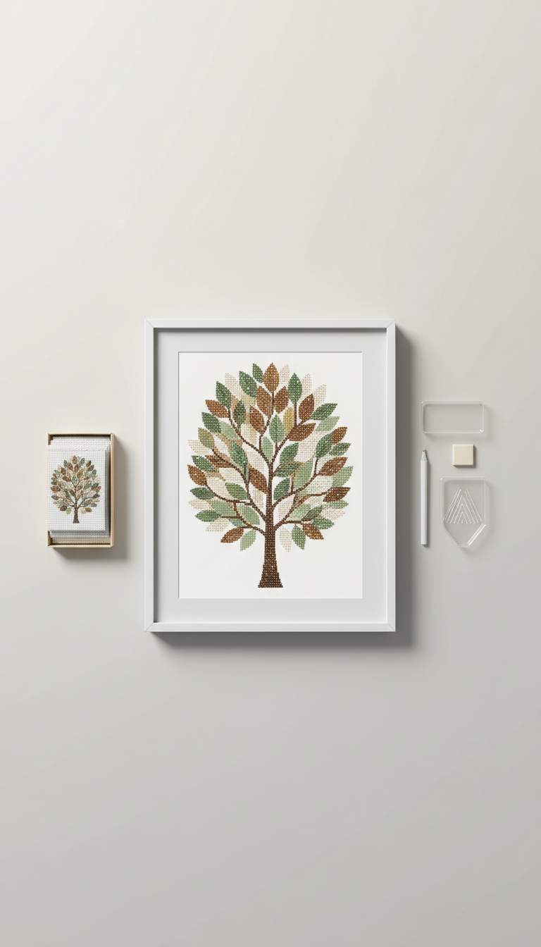 Diamond Art DIY Kit with Tools