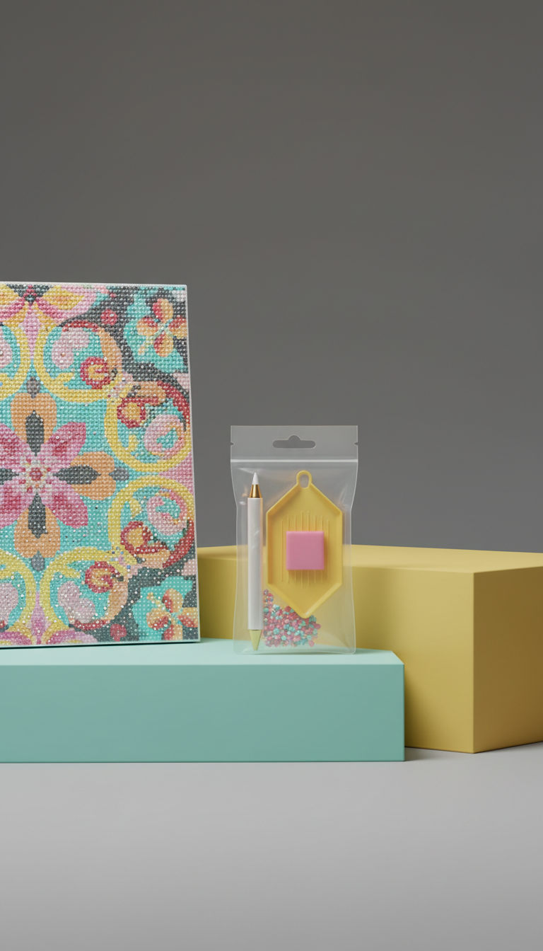 Diamond Art Accessory Pack With Stylus